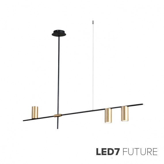 Loft Industry Modern - Cross X Lines Chandelier